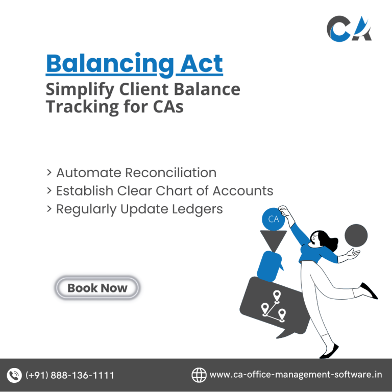 Balancing Act: Simplify Client Balance Tracking for CAs - CA-OMS